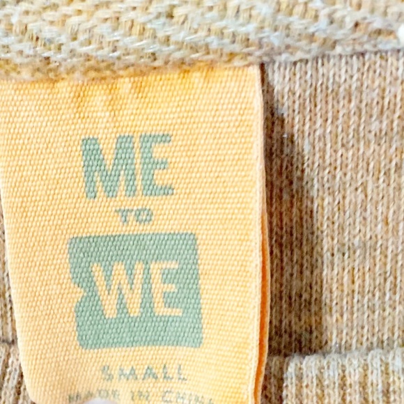 Me to We Kansas Christian College Inside Out Crewneck Long Sleeve Sweatshirt Fal - Picture 7 of 9